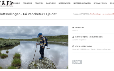 Nordisk Adventurefilm Festival – min film er med!